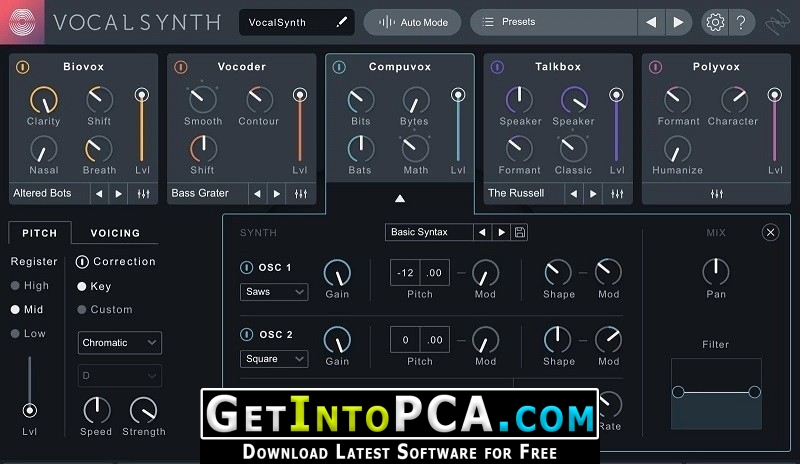 Izotope Vocalsynth 2 Free Downloadv For Mac